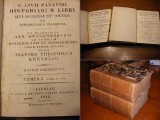 historiarum--libri-et-deperditorum-fragmenta-ec-rec-a-drakenborchii-ed-it-kreyssig-ed-stereotypa-lib-138-4-parts-of-6-in-2-vols