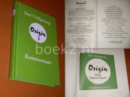 Sakraalboek Origin 2. Das Sakral-Buch. Kommentare.